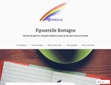 Tablet Screenshot of passerellebretagne.com
